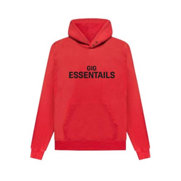 GIG Essentials Hoodie – Red